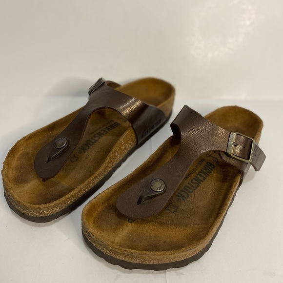 BIRKENSTOCK Gizeh Thong Brown Sandals Size 36 - Picture 4 of 13